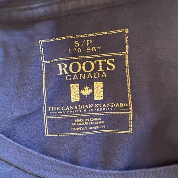 Roots Signature Tee Sz S - Picture 5 of 6